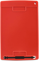 LCD Writing Tablet 8.5 Inch Doodle Pad Portable Electronic Writer, Red