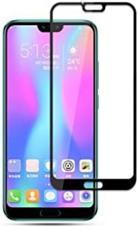 Honor 10 Lite 6-inch 5DTempered Glass Screen Protector, Black