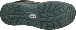 Yato TOLU S3 Middle-Cut Safety Shoes with Lining, YT-80800, Black, Size 45