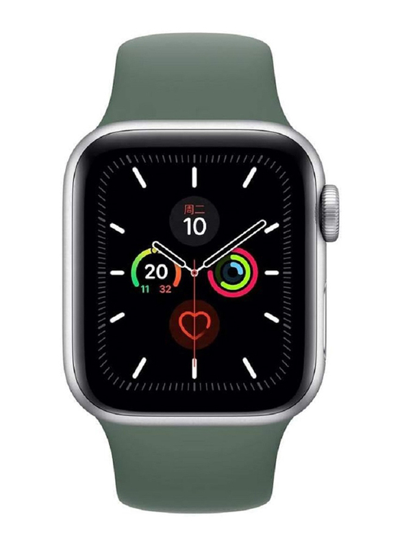 Sport Silicone Band for Apple Watch 42mm/44mm, Olive Green