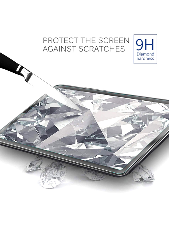 ELTD Samsung Galaxy Tab S6 Anti-Scratch Full Coverage Tempered Glass Screen Protectors, Clear