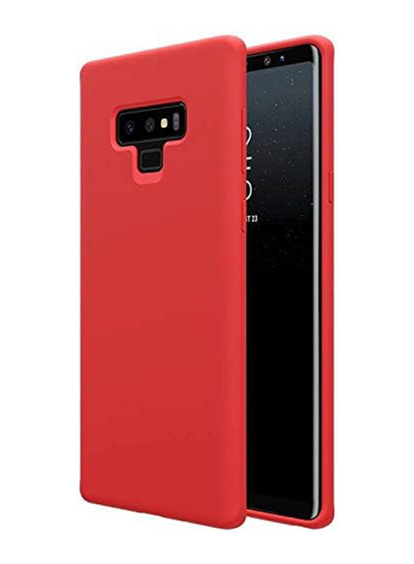 

Nillkin Samsung Galaxy Note 9 Flex Soft Microfiber Lining Mobile Phone Case Cover, Red