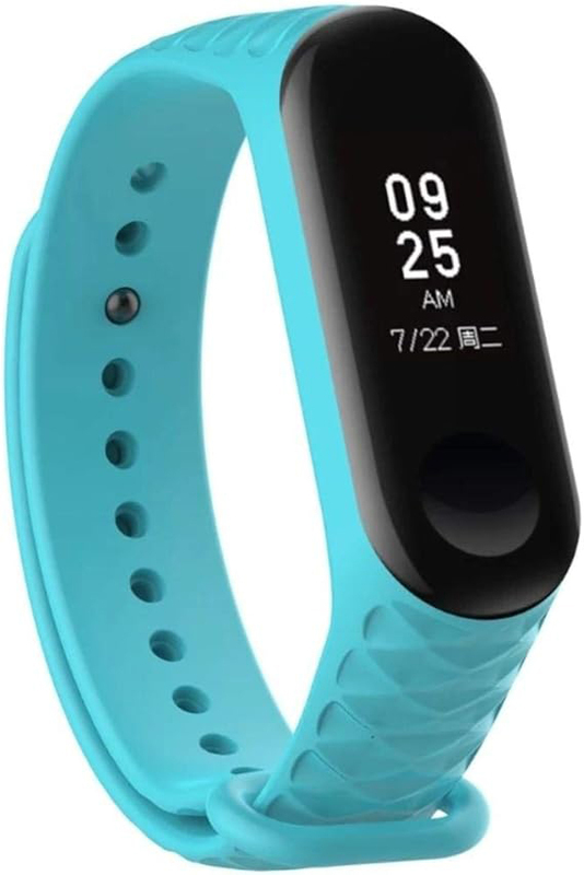 Hour Bar Band for Xiaomi Mi Band 3, Aqua