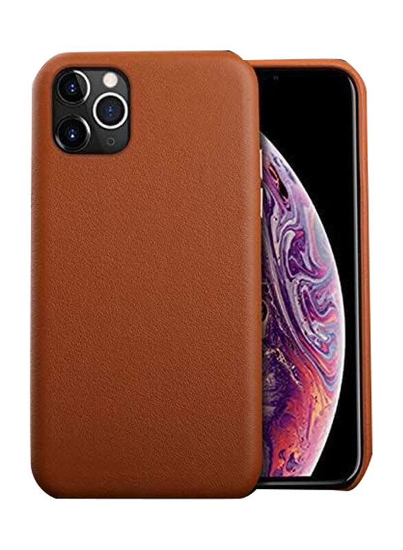

Generic Apple iPhone 12/iPhone 12 Pro Leather Mobile Phone Case Cover, Brown