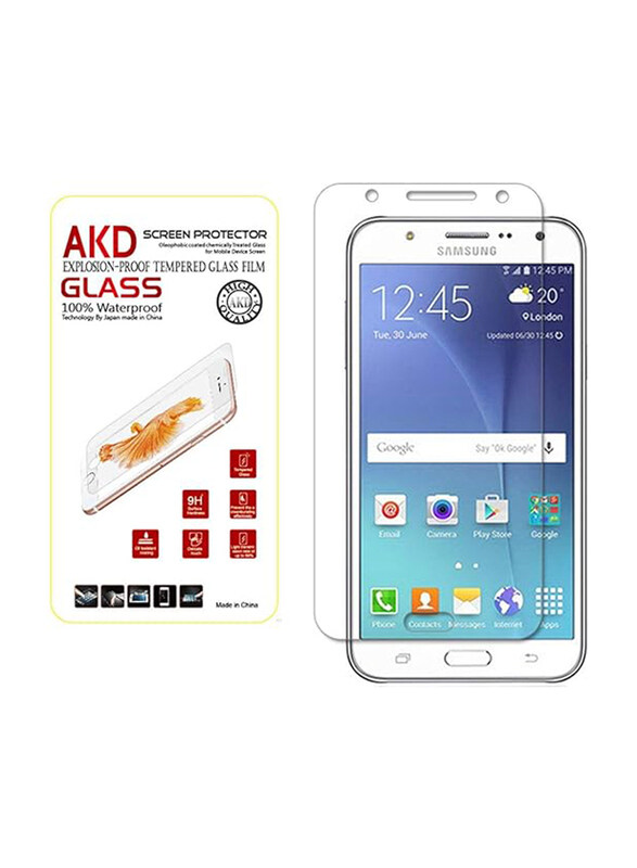 

Akd Samsung Galaxy Grand Prime Plus 9H Hardness 2.5D Curved Tempered Glass Screen Protector, Clear