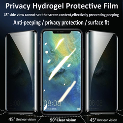 Huawei Mate 20 Pro Privacy Anti-Spy Screen Protector, Black