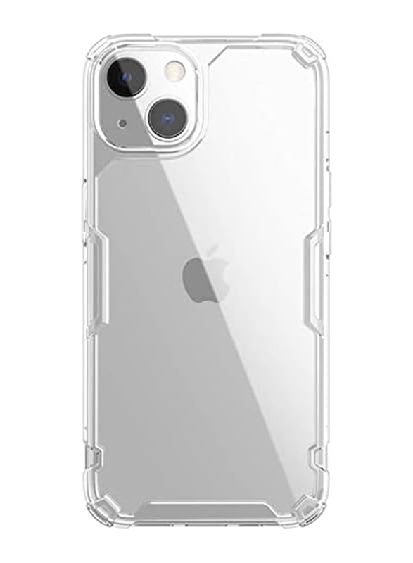 Nillkin Apple iPhone 13 6.1-Inch Plastic Mobile Phone Back Case Cover, Clear