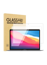 Tempered Glass Screen Protector for Apple MacBook Pro 13.3-inch 2020, 2 Pieces, Clear