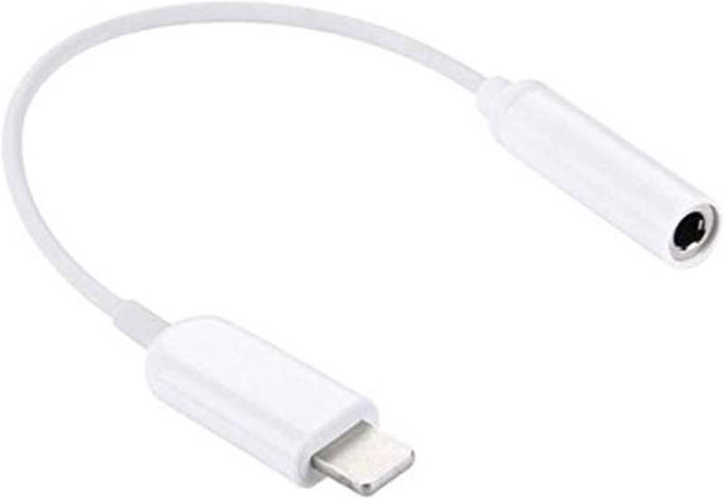 

NuSense Headphone Jack Converter, iPhone Lightning to 3.5mm Audio Compatible for All iPhones iOS Devices, White