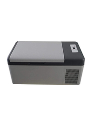 Thermoelectric 15L Car Refrigerator 12v Cooler Camping Fridge Freezer DC Work, Grey