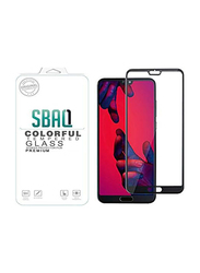 SBAQ 5D Glass Screen Protection for Huawei P20 Pro, Black