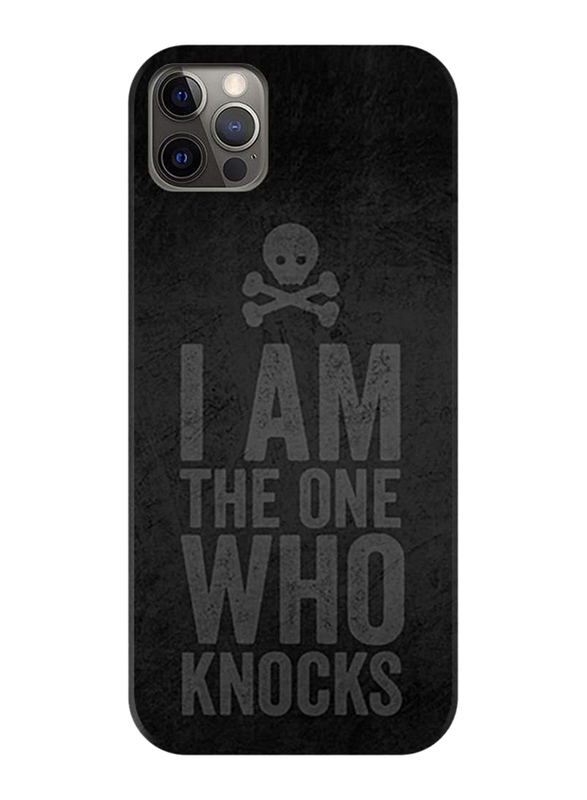 Apple iPhone 12 Pro Max TPU Breaking Bad Design Mobile Phone Case Cover, Black/Grey