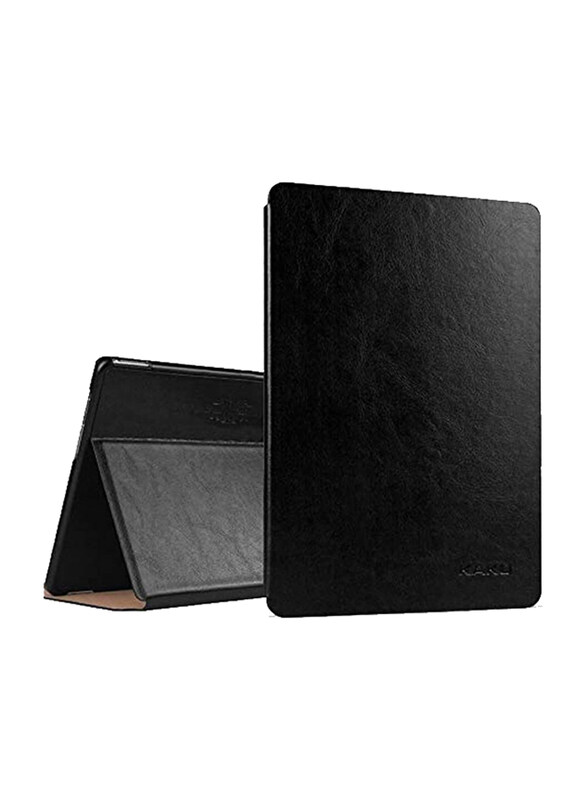 

Kaku Samsung Galaxy Tab E 9.6 Inch T560 SM-T561 Leather Tablet Phone Flip Case Cover, Black