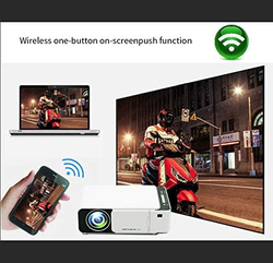 Portable Smart Mini Projector, White