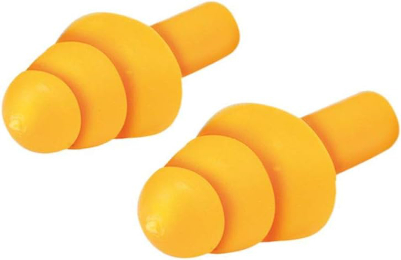 Yato Diy Tools Silicone Ear Plugs, 5 Pairs, YT-7455, Orange