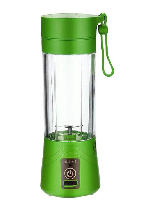 

Generic 380ml Kkstar Electric Juice Blender Portable Juicer, 500W, Green/Clear