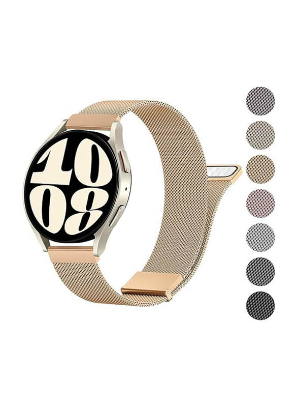 

Meliya Metal Stainless Steel Replacement Band for Samsung Galaxy Watch 4 Band 40mm 44mm, Galaxy Watch 4 Classic Bands 42mm 46mm, 20mm Strap for Galaxy