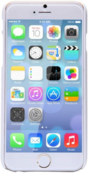 Apple iPhone 6/iphone 6s Super Frosted Shield Hard Back Cover with Screen Protector, White