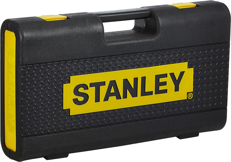 Stanley 75-Piece Square Drive Socket Set, 1-94-660, Silver/Black