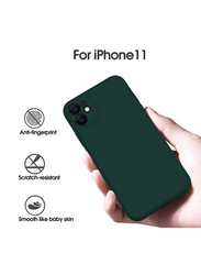 X-Level Apple iPhone 11 Silicone Anti-Scratch Microfiber Lining Cushion Mobile Phone Case Cover, Green