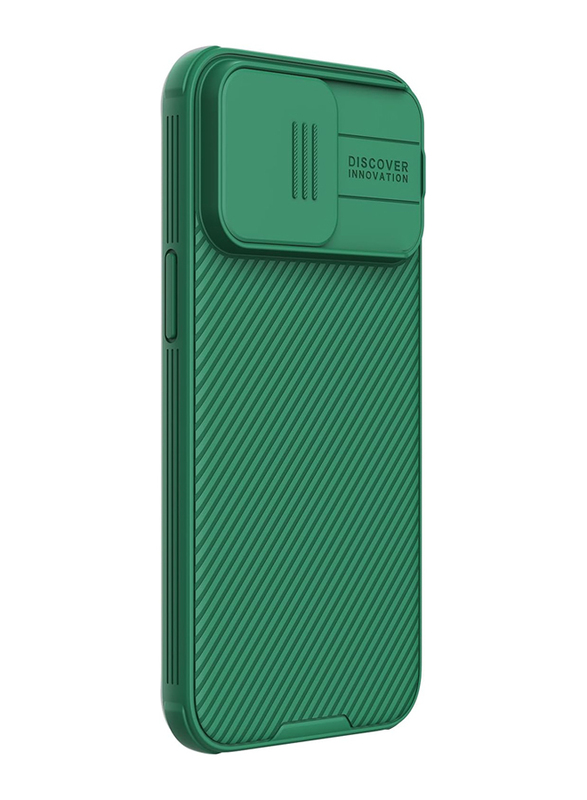 Nillkin Apple iPhone 15 Pro Cam Shield Pro Series Designed Mobile Phone Case Cover, Deep Green