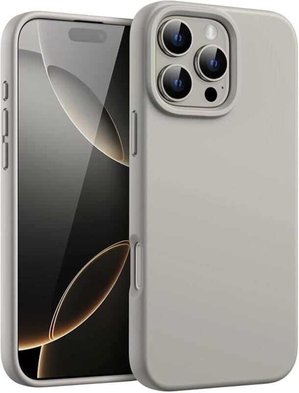 

Generic Liquid Silicone Case for iPhone 15 Pro max 6.7-Inch, Silky Soft Touch Full-Body Protective Phone Case, Anti-Scratch Shockproof Cover with Microfiber L