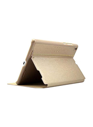 Kaku Apple iPad 9.7 Inch Folio Protection Tablet Case Cover, Gold