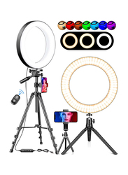 Universal Selfie Ring Light, Black