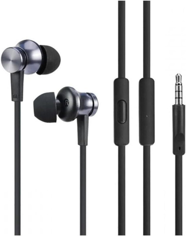 

Xiaomi 362887 3.5 mm Jack In-Ear Headphones with Piston Basic, Black