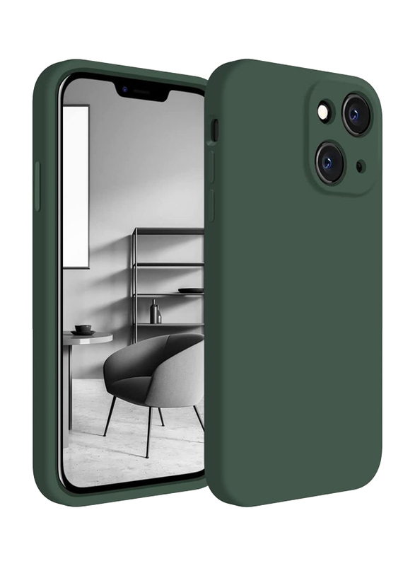 Apple iPhone 14 6.1-inch Shockproof Protective Mobile Phone Case Cover, Alpine Green