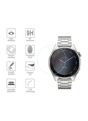 9H Anti-scratch Tempered Glass Screen Protector for Huawei Watch 3 Pro, 2 Pieces, Clear