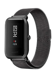 Magnetic Stainless Steel Loop Band for Xiaomi/Amazfit, Black