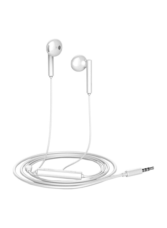 

Huawei Hands-Free Wired In-Ear Noise Cancelling Earphones, AM115, White