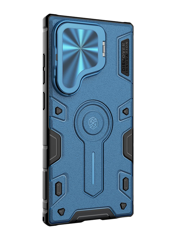 Nillkin Samsung Galaxy S24 Ultra CamShield Armor Prop Series Mobile Phone Case Cover, Blue