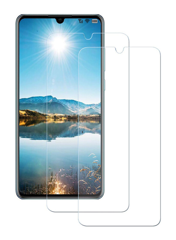 

Generic Huawei P30 Crystal Clarity & Scratch-Resistant Tempered Glass Screen Protector, 2 Pieces, Clear