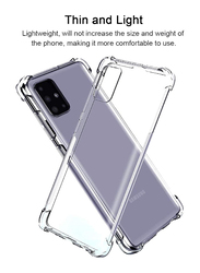 Samsung Galaxy A51 (4G) TPU Bumper Protective Cover Case with Screen Protector, Clear