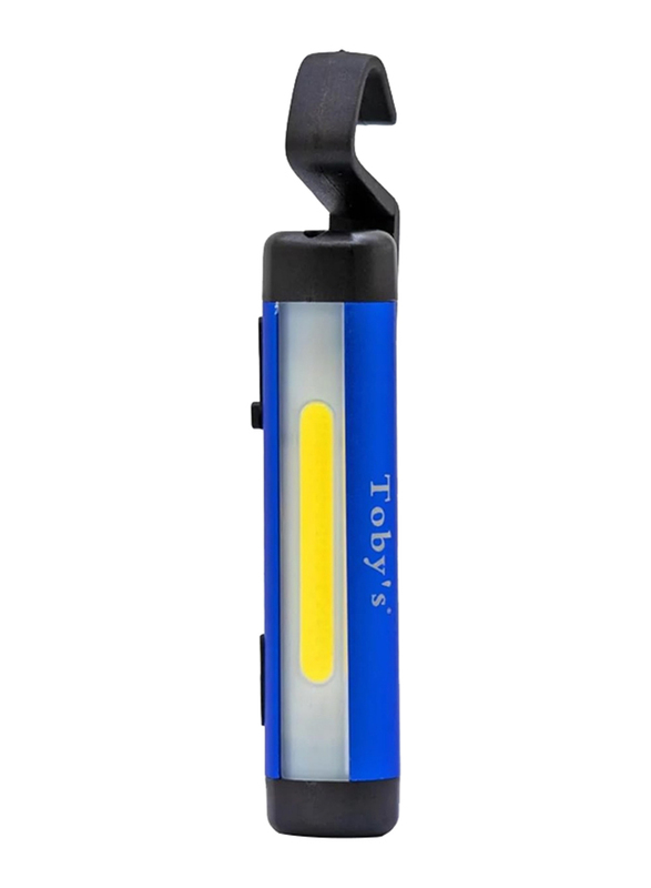 Toby's LED Battery Workshop Flashlight, Blue/Black