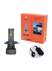 Tobys TF3 Pro H4 Car LED Headlight, Multicolour