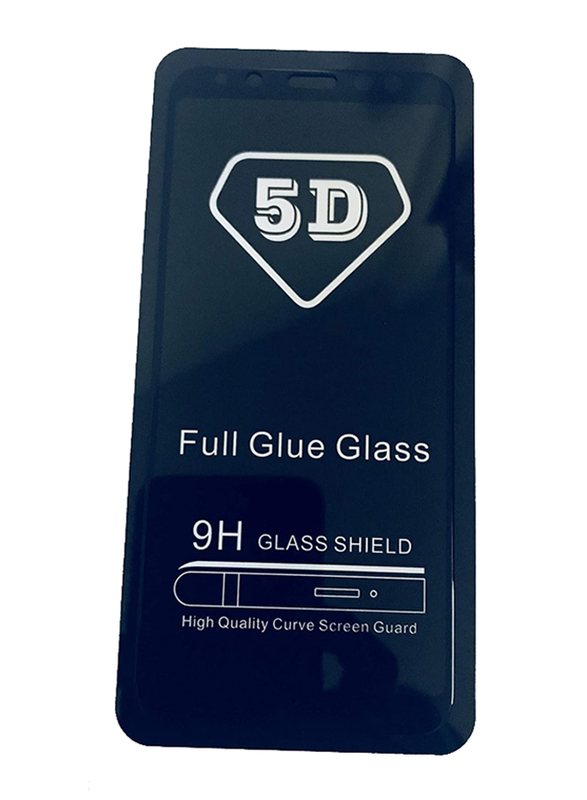 Mas Samsung Galaxy A6 5D Super Tempered Glass Protector, Clear