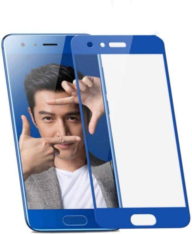 

Generic Huawei Honor 9 Full Coverage Tempered Glass Screen Protector, Blue