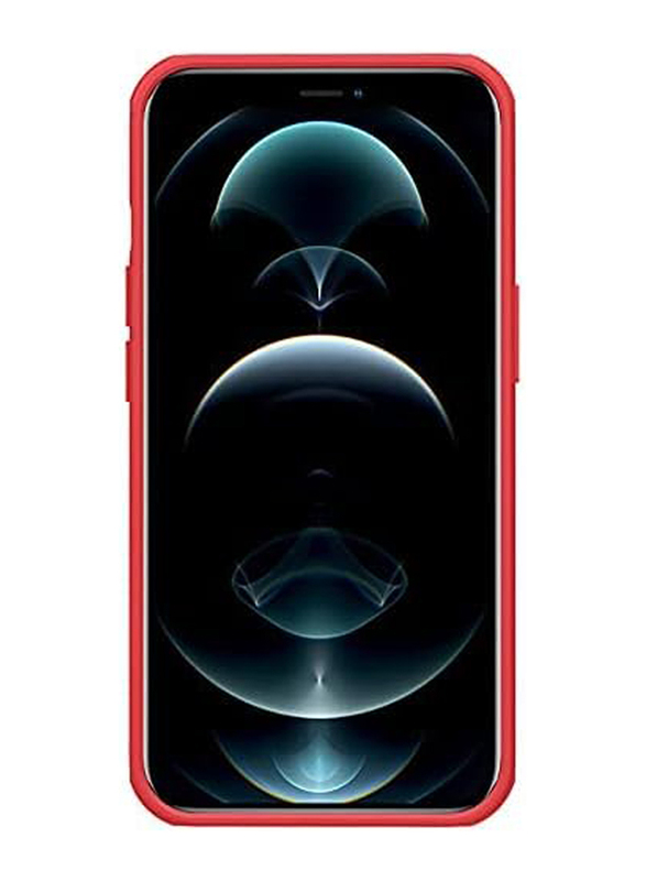 Nillkin Apple iPhone 13 6.1-inch Super Frosted Shield Pro Hard Mobile Phone Case Cover, Red