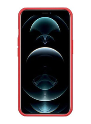 Nillkin Apple iPhone 13 6.1-inch Super Frosted Shield Pro Hard Mobile Phone Case Cover, Red