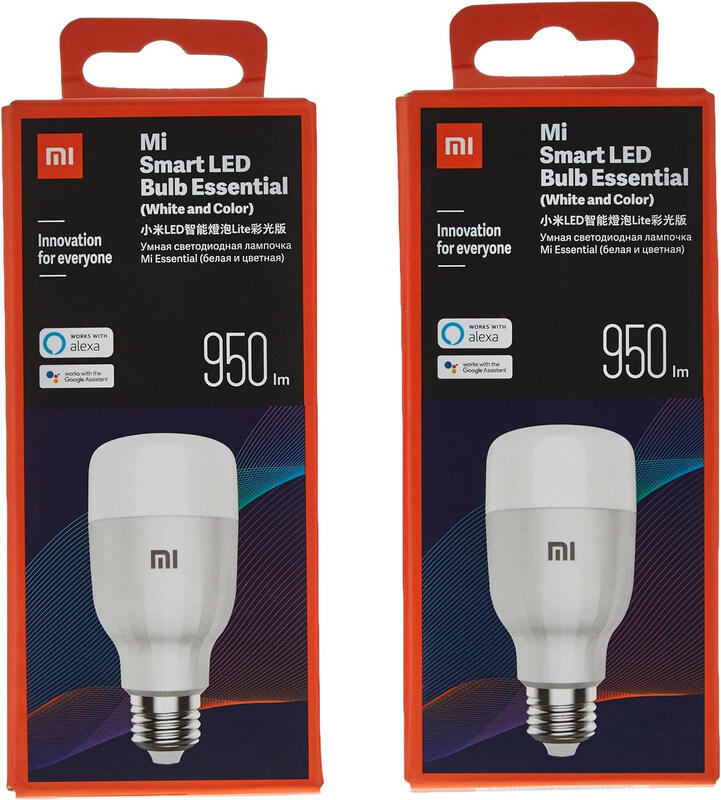 

Xiaomi Mi Smart Led Bulb, 2 Pieces, White