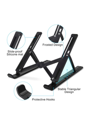 Multi-Angle Foldable Portable Laptop Stand, Black