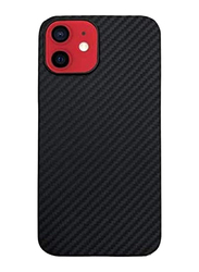 Apple iPhone 12 Mini Super-Slim Anti-Slip Grip Premium Flexible Full Body Protector Soft TPU Mobile Phone Case Cover, Black