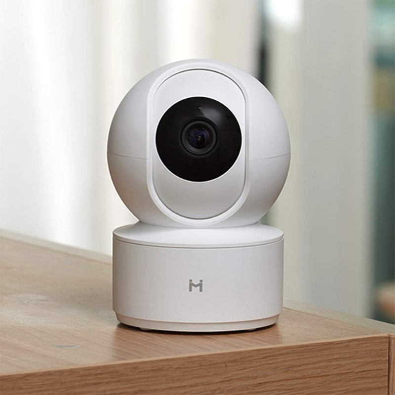 Xiaomi 1080P Smart Home IP Wireless 360 Degree Panoramic Camera with IR Night Vision, Al Detection, Mi Home APP Remote Control & Mic Supporting Flip, H265, White