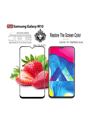 Grip2u Samsung Galaxy M20 Full Glue Coverage Edge to Edge Tempered Glass Screen Protectors, Black