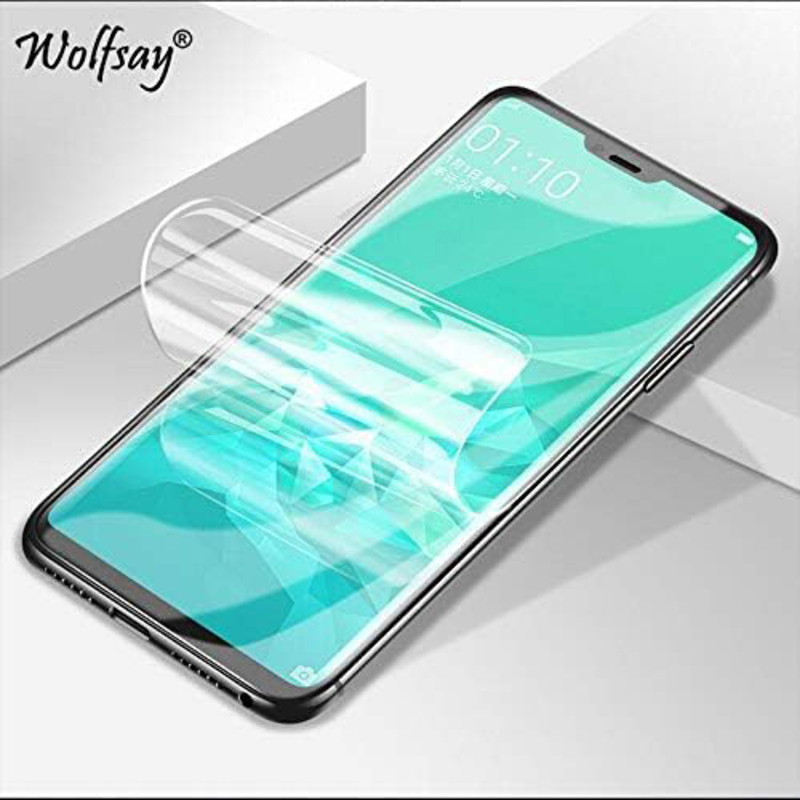 Samsung Galaxy C9 Pro Explosion Proof Flexible Nano Soft Screen Protector Cut Screen Style, Clear