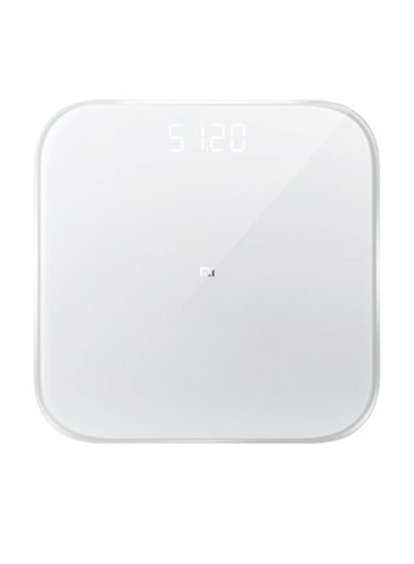 

Xiaomi Mi BT 5.0 Body Composition Smart Scale 2 with Balance Test 13 Body Date BMI and LED Digital Display Mi Fit APP Data Analysis, White