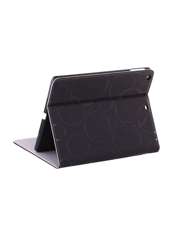 Kaku Apple iPad Air Premium Quality Leather Slim Tablet Case Cover, Black